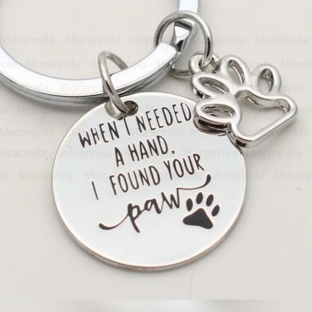 Dog Lover Key Ring - Picture 2 of 2
